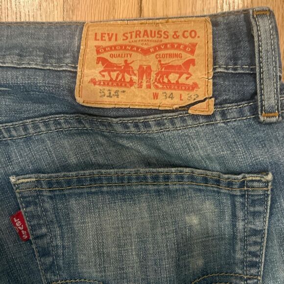 Levi Men's Blue Jeans - Picture 3 of 3